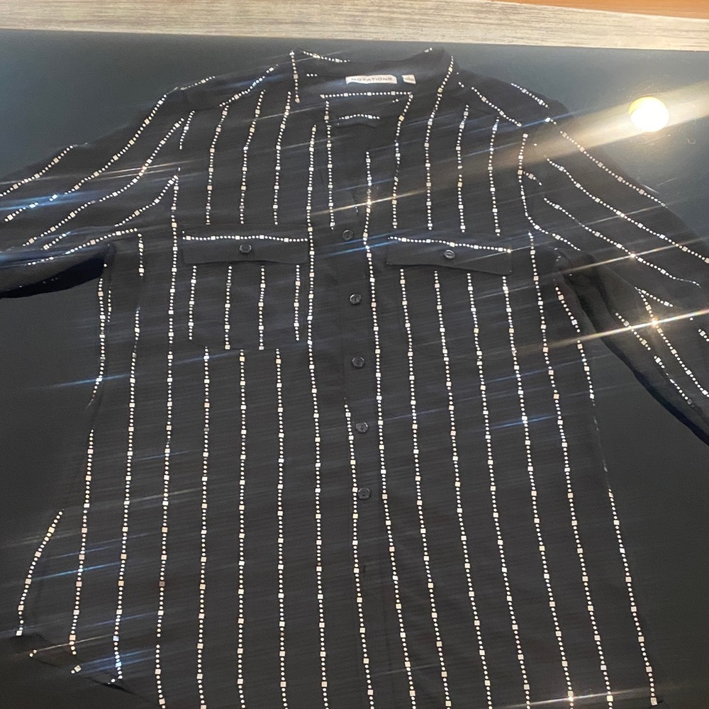 Black Striped Women’s Shirt